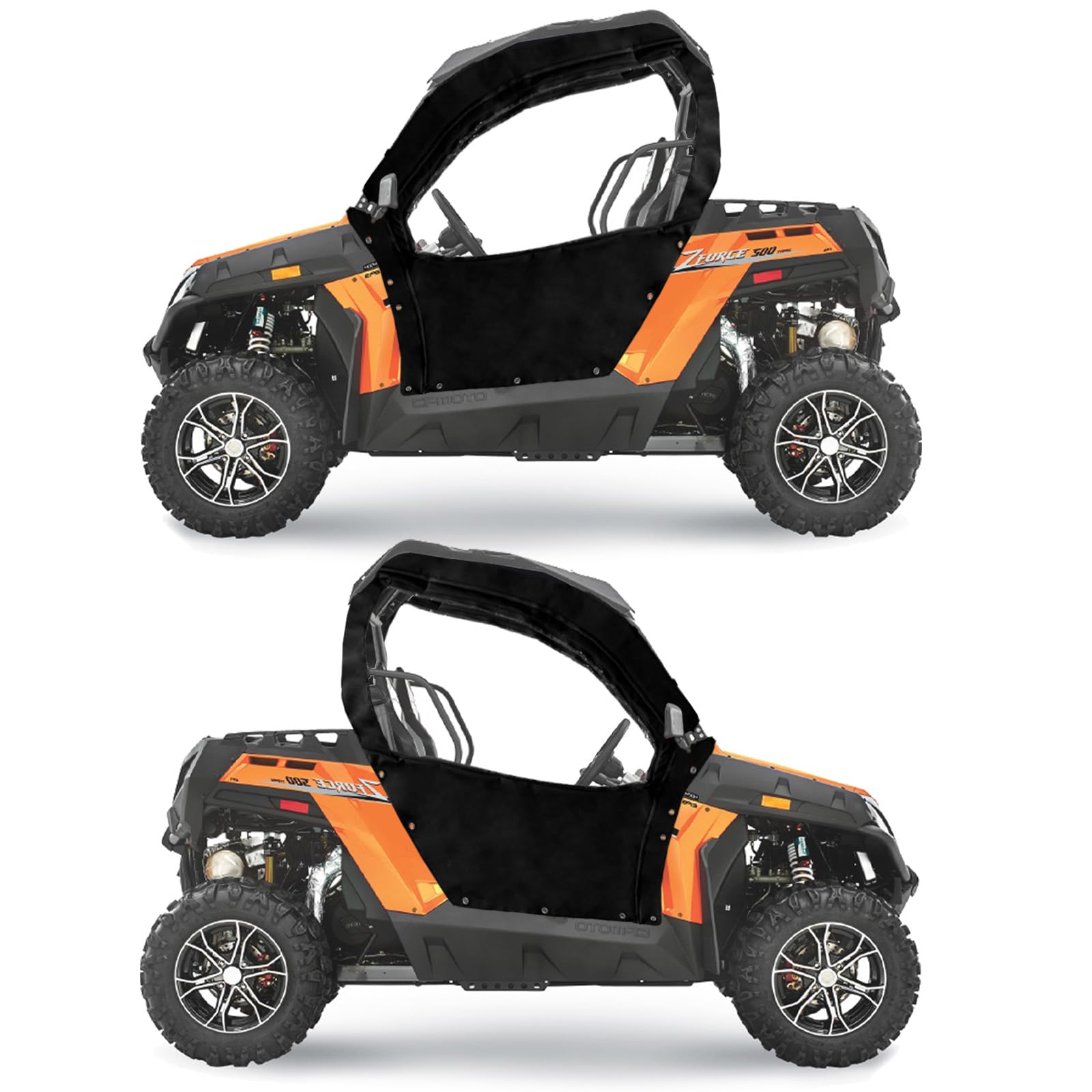 Amazon.com: QYMOTO Zforce 500 800 Doors with Zipper,Double-layer